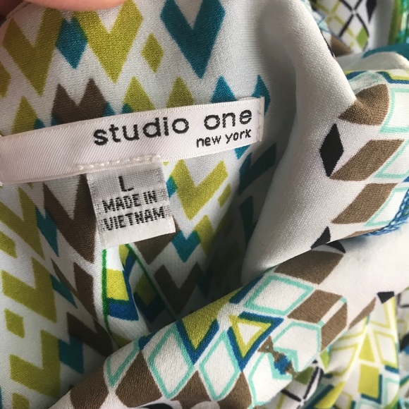 💙MULTICOLOR AZTEC PRINT DRESS - Picture 4 of 7